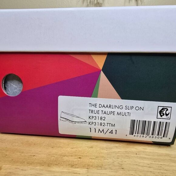 Katy Perry The Daarling Slip On True Taupe Multi Loafer Size 11 - Picture 3 of 12